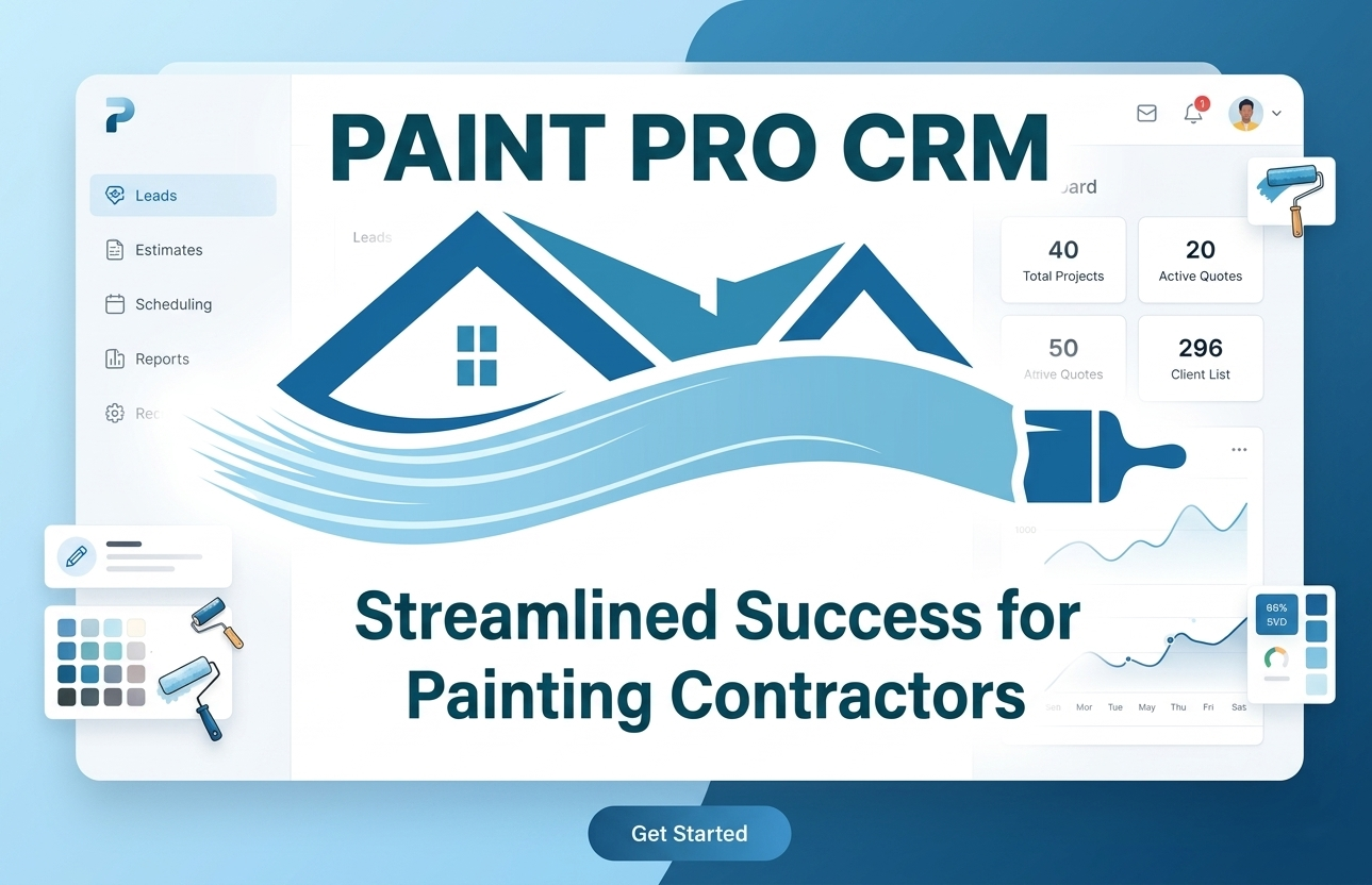 MasterTech Pro Painting CRM preview (template coming soon)