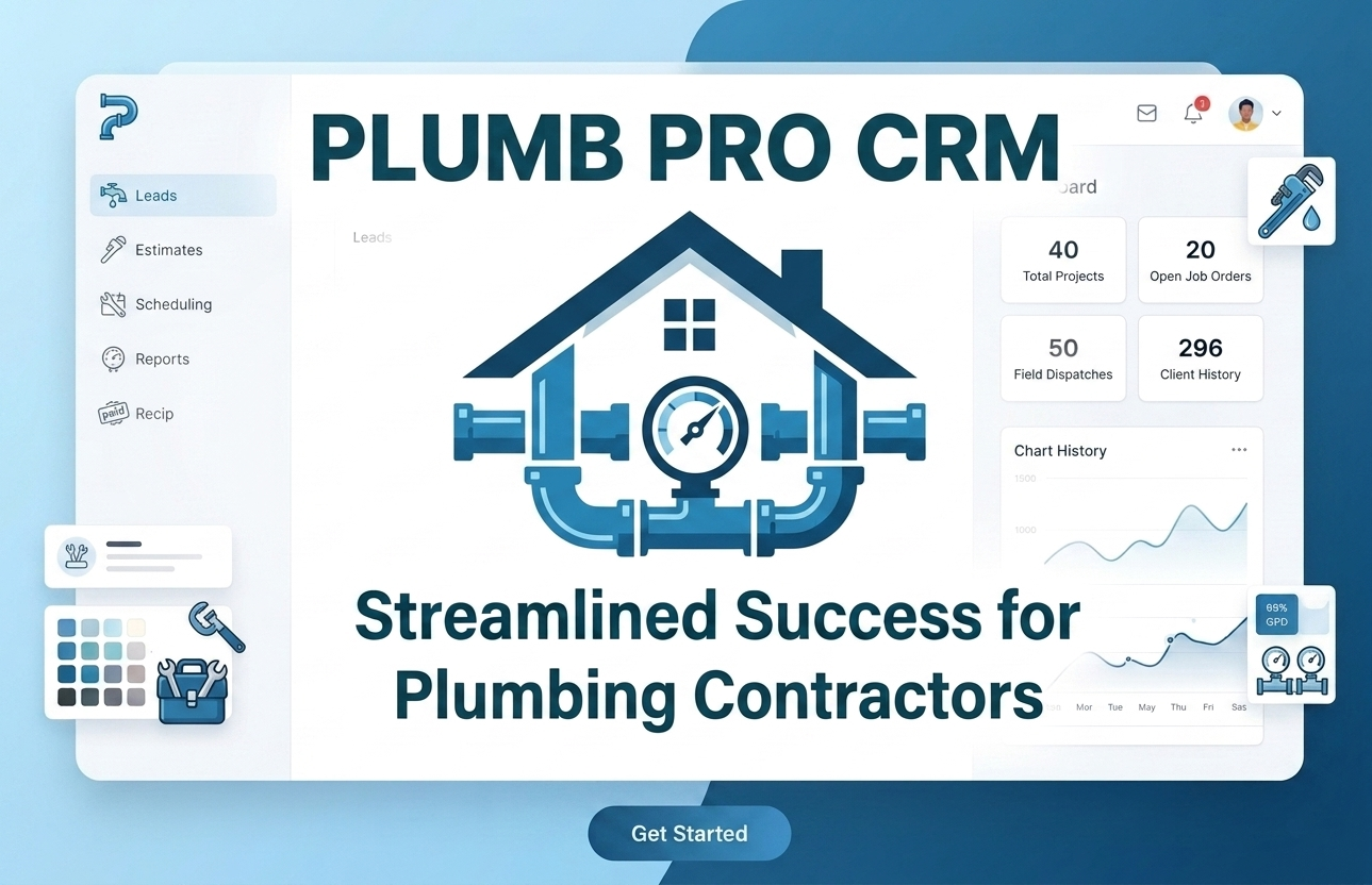 MasterTech Pro Plumbing CRM preview (template coming soon)