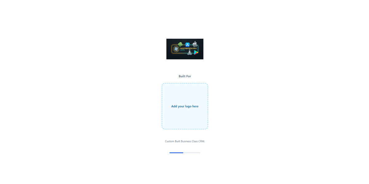 MasterTech Pro Towing CRM — splash screen